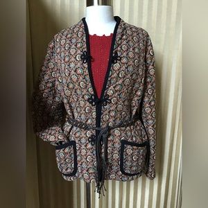 Vintage handmade quilted jacket